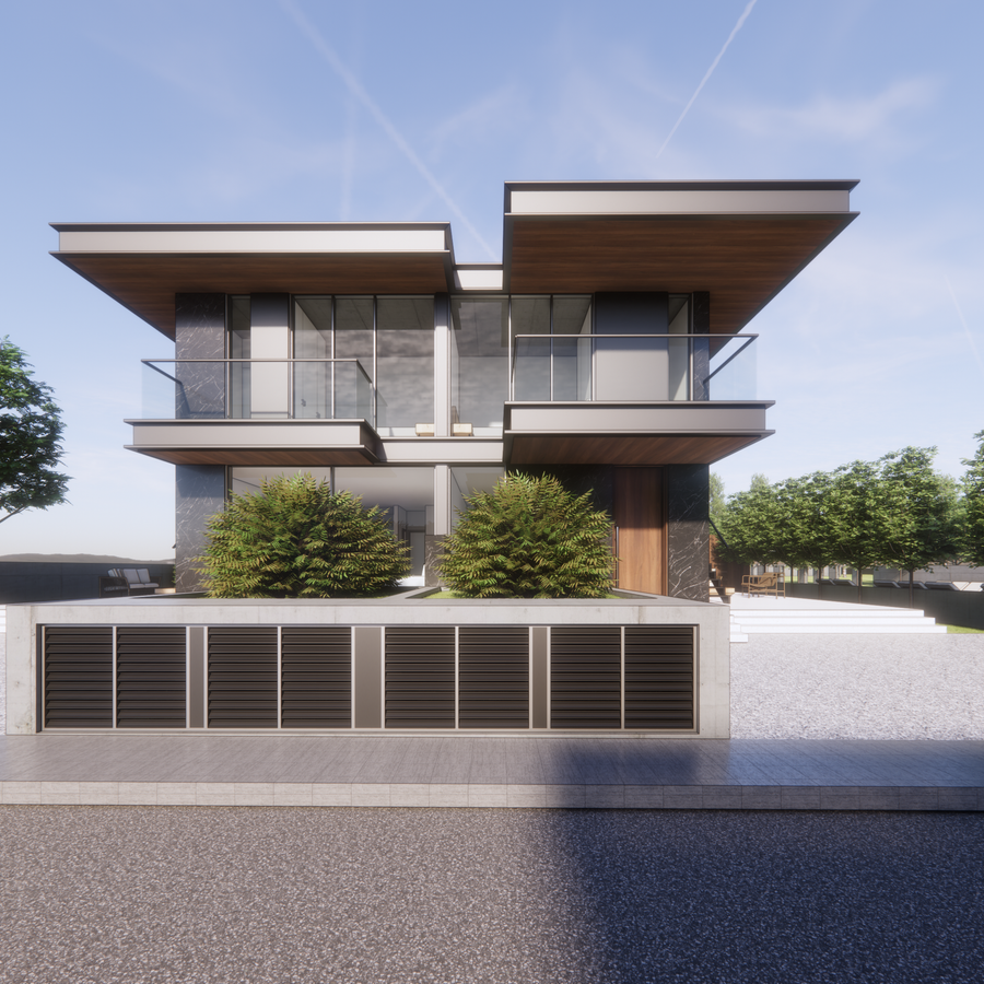 Mamba in Chloraka, Apartment-Fassade